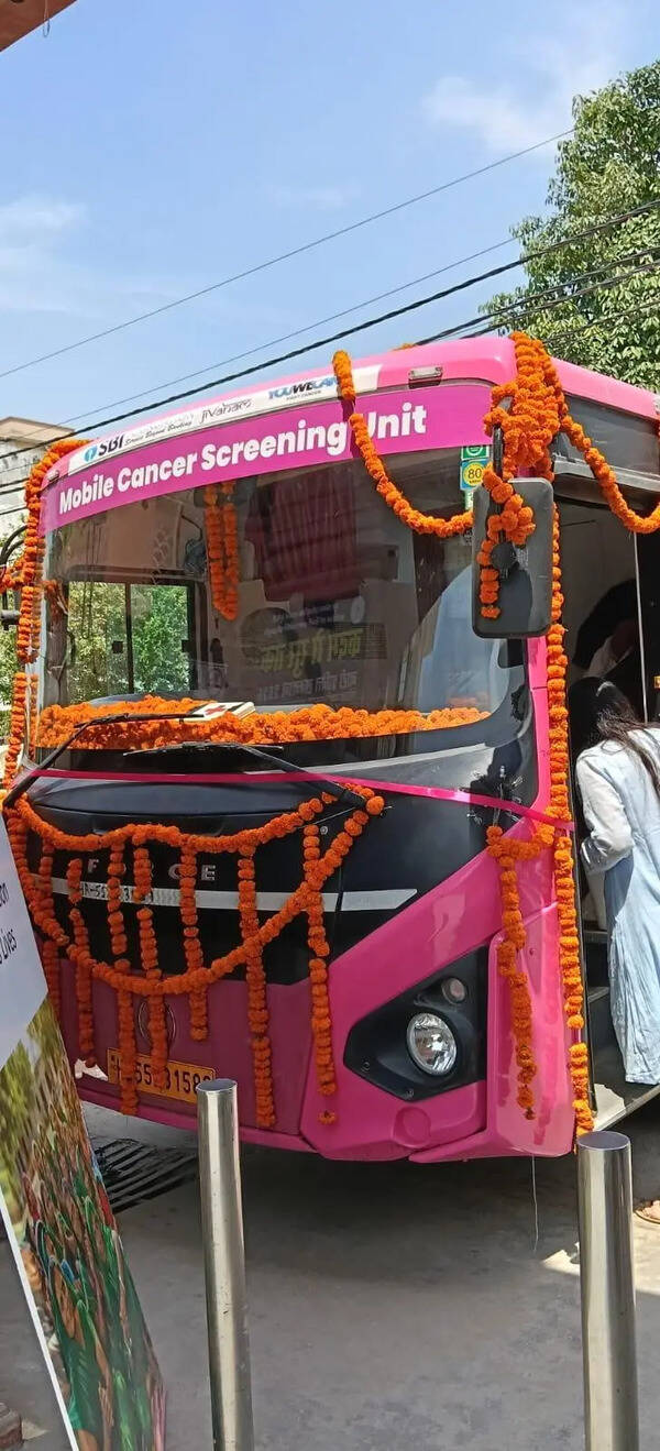 Mobile cancer screening van to cover 40 spots in Ghaziabad