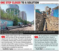 Mohammadwadi, Undri residents unsure of overhead tank supply