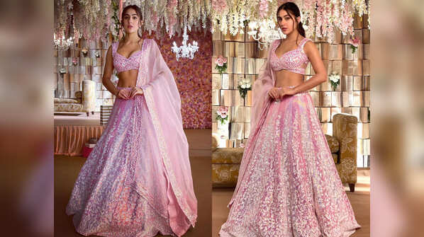 Sarah Ali Khan's chikankari lehenga