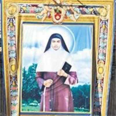 Sister Alphonsa becomes a saint