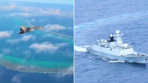 Beijing stages ‘combat readiness’ patrols at Scarborough Shoal in disputed South China Sea