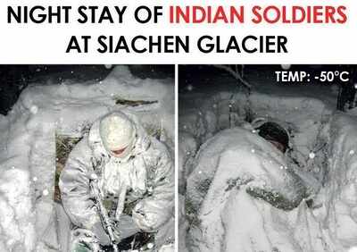 Fake news buster: Photo of Indian soldiers stationed at Siachen?