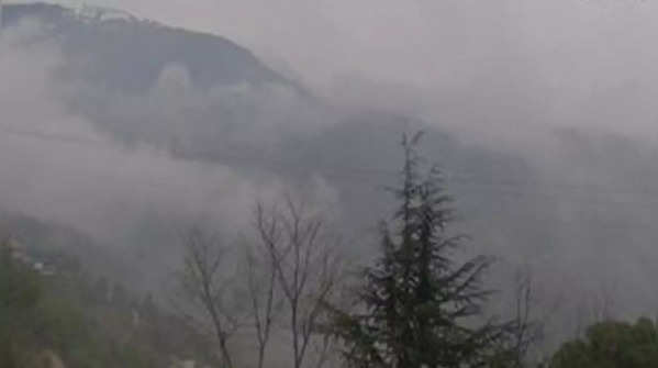 In pics: Dense fog shrouds Dharmshala & surrounding areas
