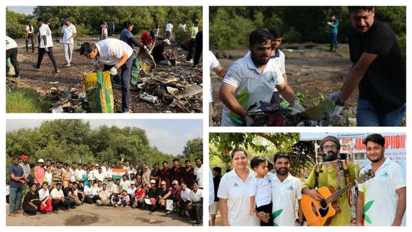 Citizen movement cleans 1,200 tonnes of waste from Maharashtra's mangroves in 300 weeks