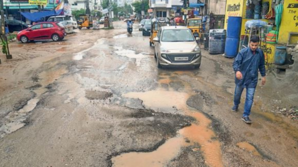Once village, Bandlaguda’s urban facade cracks, infra in shambles