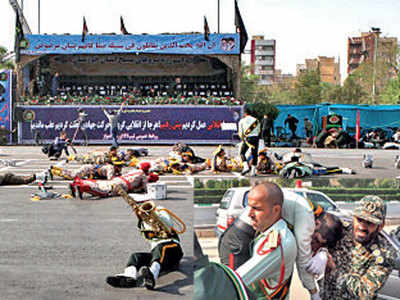 Gunmen kill 24 in attack on Iran military parade
