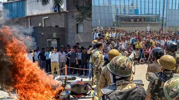 Was Noida workers' protest hijacked? 40,000 protesters, arson, bot networks, Pakistan link under probe