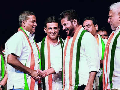 Race to Lok Sabha: Telangana Chief Minister Anumula Revanth Reddy campaigns for Mansoor Ali Khan