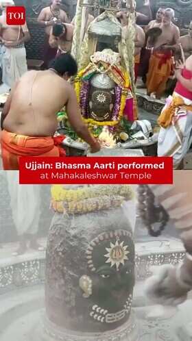 Divine Bhasma Aarti at Mahakaleshwar Temple Captivates Devotees