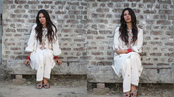 A white suit that’s anything but basic