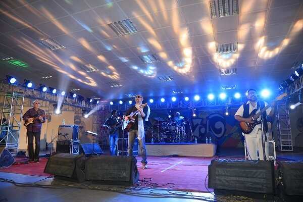 Rocking musical evening at JU fest