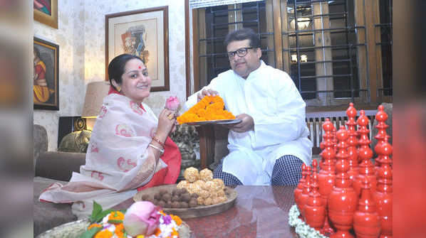 In Pics: Lakshmi puja at celebs' places
