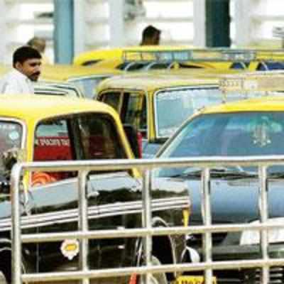 Upset over direct service to Pune, cabbies on strike