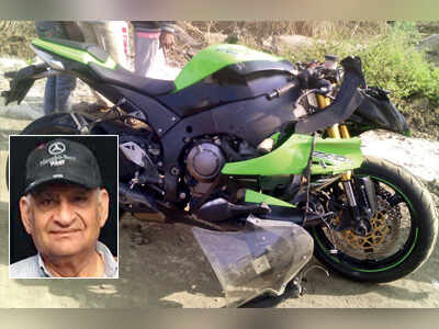 76-year-old industrialist dies in bike mishap