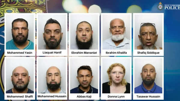 UK grooming case: 20 jailed for 277 years over rape and abuse of girls between 1995 and 2003