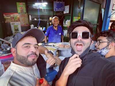 Aparshakti Khurana says he enjoyed the 'Best matar paneer ever' at Delhi's Baba Ka Dhaba