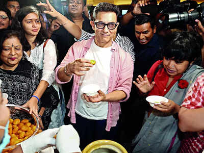 Panipuri with Aamir Khan