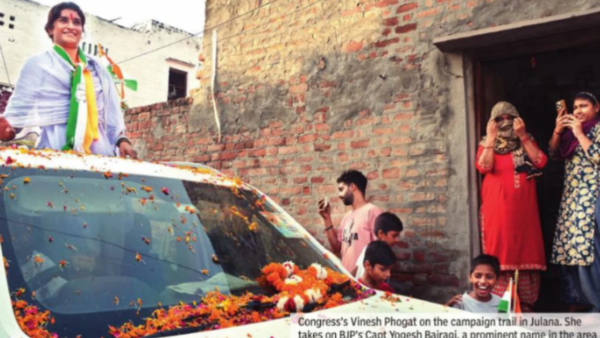 New weight of expectation for Vinesh, but it’s ‘an election, not wrestling match’
