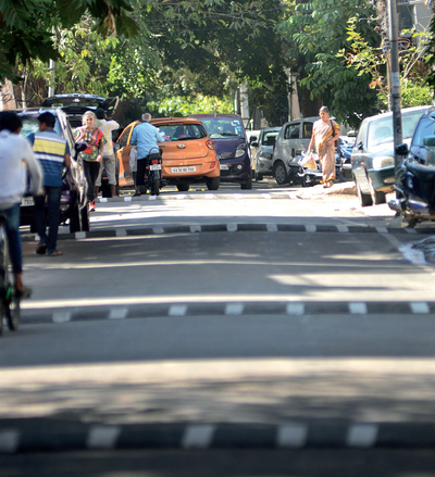 4 illegal speed-breakers in a 50-m stretch in RT Nagar