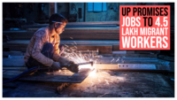 UP promises jobs to 4.5 lakh migrant workers in MSME sector 