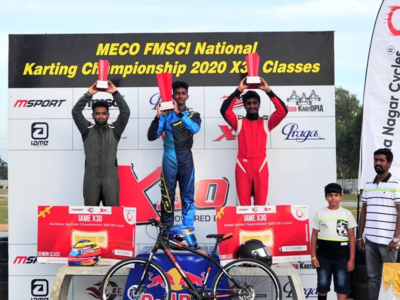 Meco-FMSCI National Karting Championship: Suriya Varatan, Ruhaan Alva, Ishaan Madesh clinch titles