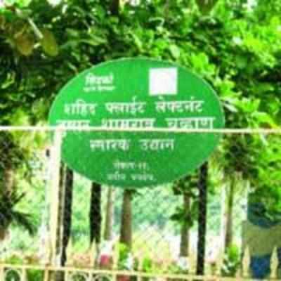 Cidco garden in New Panvel finally opens for public