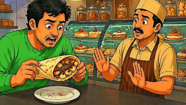 Lizard in paneer tikka? Bengaluru man hospitalised after bakery visit