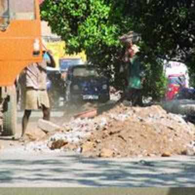 Motorists forced to endure rough patch on Thane-Belapur road