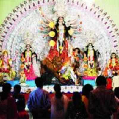Welcoming Goddess Durga