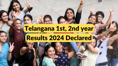 TS Inter Results 2024 Live Updates: Manabadi TSBIE 1st and 2nd year Results out, direct link here