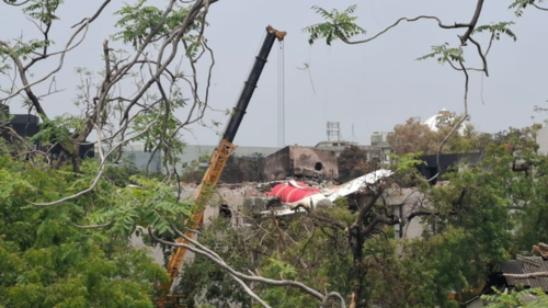 Air India Ahmedabad Plane Crash Live: Following the crash of Air India Flight AI171, the crashed plane is being removed using a crane