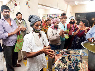 Tata Memorial patients staying under flyover shifted to dharamshalas, get access to clean dormitories, free meals