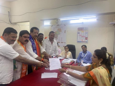 Pradeep Sharma files nomination from Nallasopara constituency