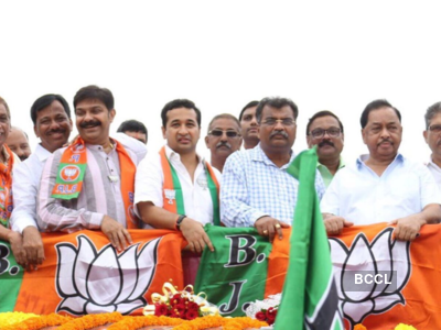 Nitesh Rane files nomination from Kankavli as BJP candidate