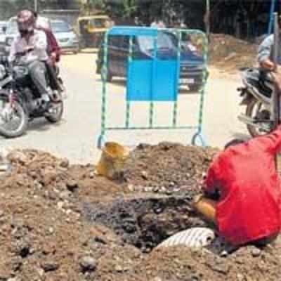 BMC's digging will not clog traffic now