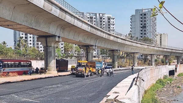 Bengaluru: Twenty months after crash, Vrishabhavathi retaining wall rebuilt