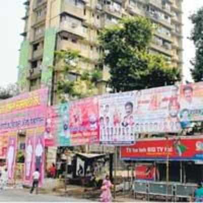 Remove ugly hoardings, Worli residents tell BMC