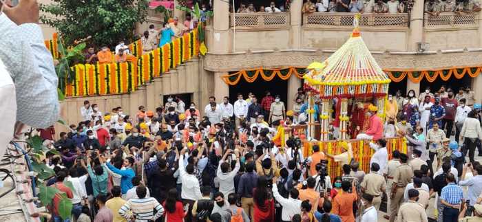 Rath Yatra begins at Jagannath Temple in Ahmedabad