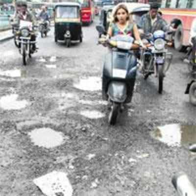 I SWEAR! The road I work on will be pothole-free in the rains