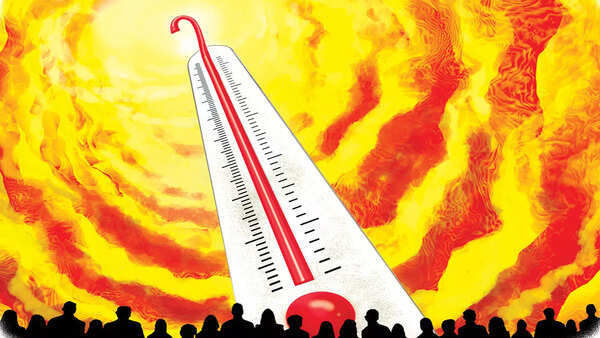 ‘Heat wave is linked to record global temperatures and waning El Nino’s influence on wind circulation over Indian landmass’