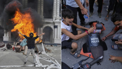Nepal GenZ Protests Live: MEA urges Indians to defer travel to Nepal, issues advisory - The Times of India
