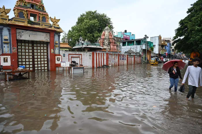 Chennai Rains Updates: Rail Traffic Affected After Heavy Rain Lashes ...