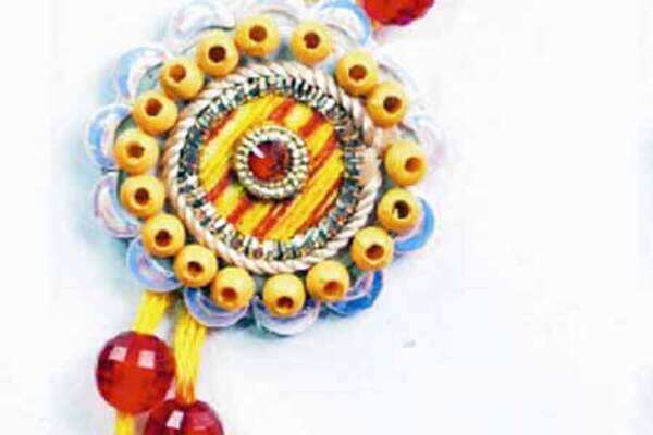 Stone-studded, cartoon rakhis in vogue