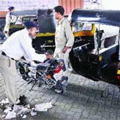 Traffic department collects fine of Rs 57 L in October