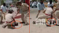 On cam: Rajasthan cop puts knee on man's neck in vicious assault 