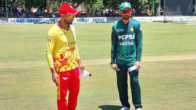 Pakistan vs Zimbabwe Highlights, 1st T20I: Pakistan win by 57 runs in Bulawayo - The Times of India