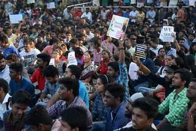 IT, bank employees express solidarity with Jallikattu protests