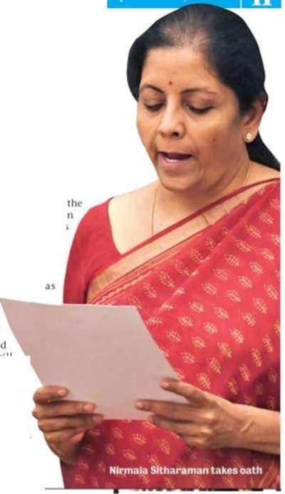 Cabinet reshuffle: Narendra Modi's Nirmala Sitharaman surprise