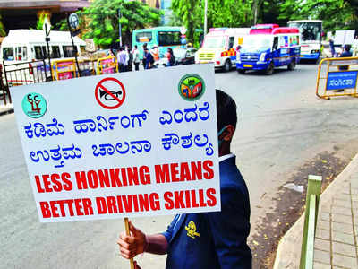 No horn please: Motorists get lessons in patience