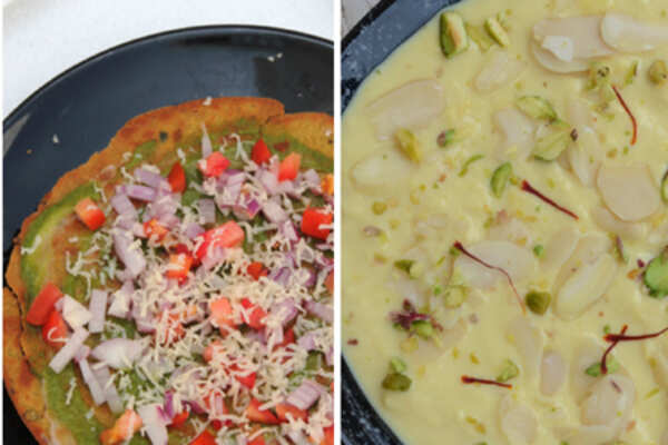 Recipe: Cheese Khakra Chaat & Rabdi